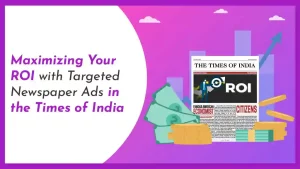 Increase ROI with Times of India