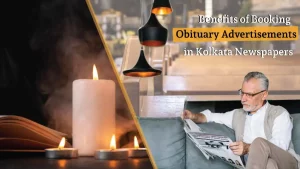 Obituary ads in Kolkata Newspapers