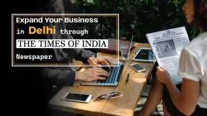 Times of India Business ad in Delhi