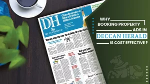 Book Property ads in Deccan Herald Newspaper