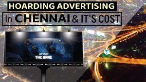 hoarding advertisement in chennai and cost