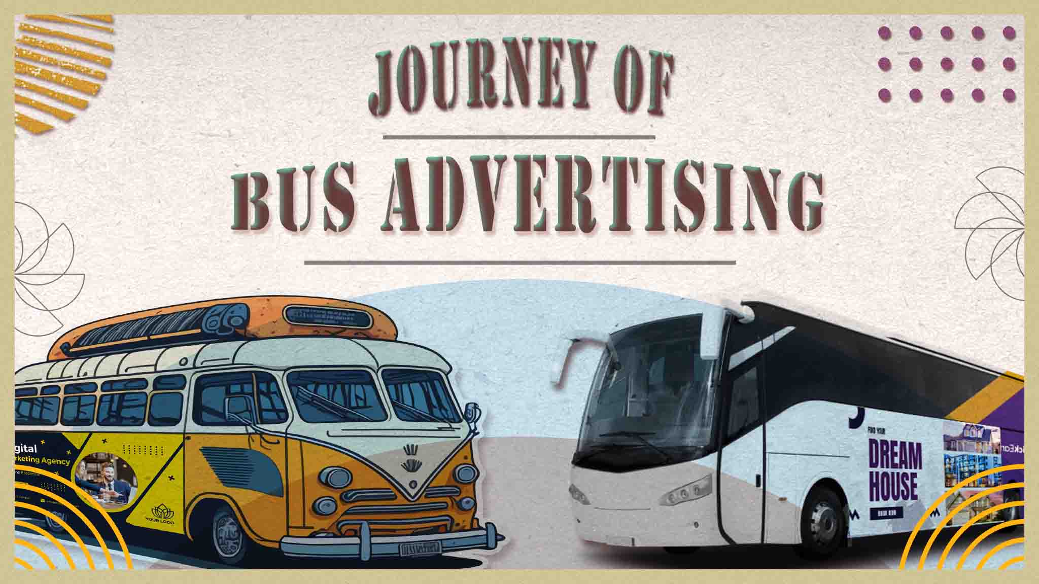 history of Bus Advertising