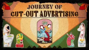 history of cutout advertising
