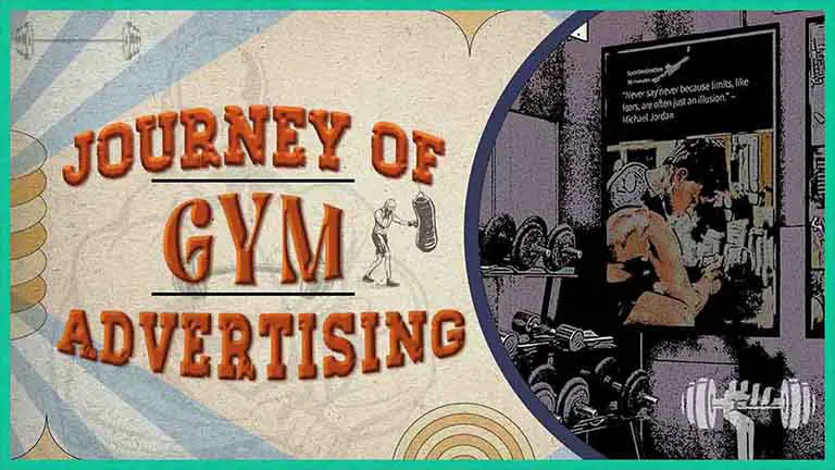 gym advertising history