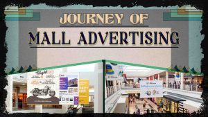 history of Mall advertising