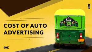 auto advertising cost in india